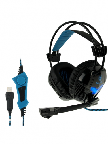 Herní sluchátka s mikrofonem SADES A30s (PC)