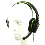 Herní stereo sluchátka s mikrofonem Sades SA708 (černo-zelená)