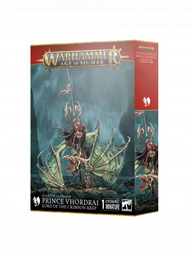 W-AOS: Soulblight Gravelords - Prince Vhodrai Lord of The Crimson Keep (1 figurka)