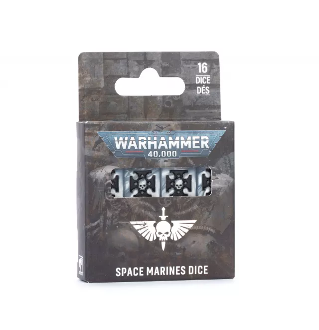 Kostky Warhammer: 40,000 - Space Marines Dice (16ks)