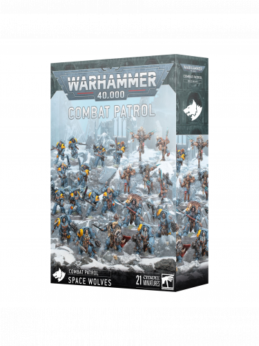 W40k: Combat Patrol - Space Wolves (21 figurek)