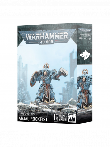 W40k: Space Wolves - Arjac Rockfist (1 figurka)