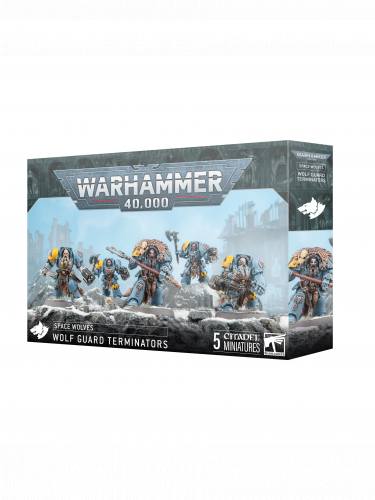 W40k: Space Wolves - Wolf Guard Terminators (5 figurek)