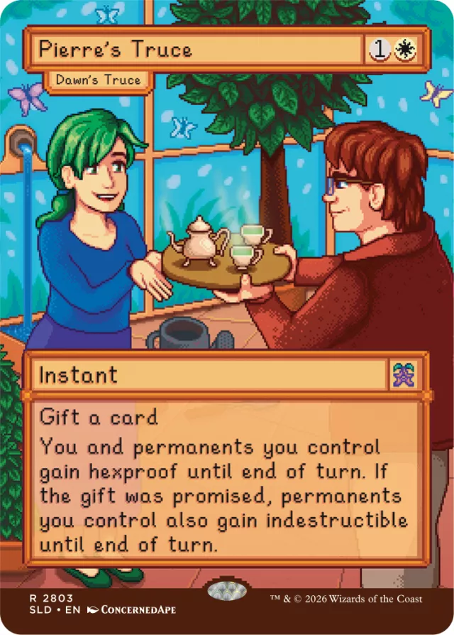 Karetní hra Magic: The Gathering Secret Lair x Stardew Valley - Magic The Gathering