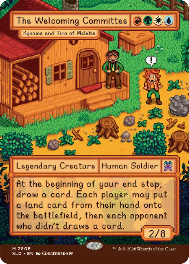 Karetní hra Magic: The Gathering Secret Lair x Stardew Valley - Sběratelská edice