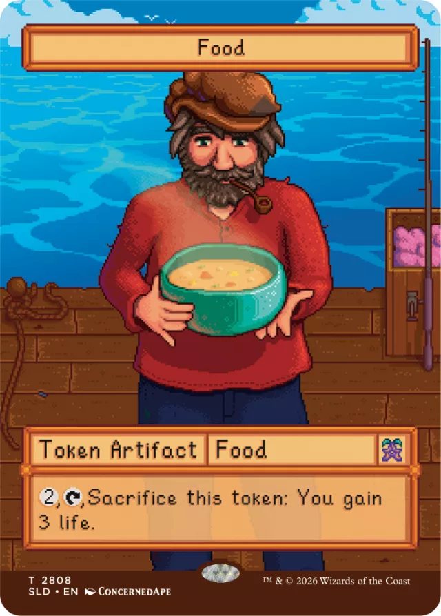 Karetní hra Magic: The Gathering Secret Lair x Stardew Valley - Sběratelské karty
