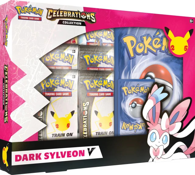 Karetní hra Pokémon TCG: Celebrations - Dark Sylveon V Collection