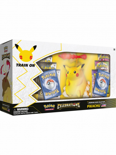 Karetní hra Pokémon TCG: Celebrations - Premium Figure Collection (Pikachu VMAX)