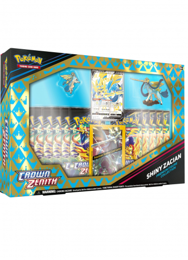 Karetní hra Pokémon TCG: Crown Zenith - Premium Figure Collection (Shiny Zacian) (poškozený obal)