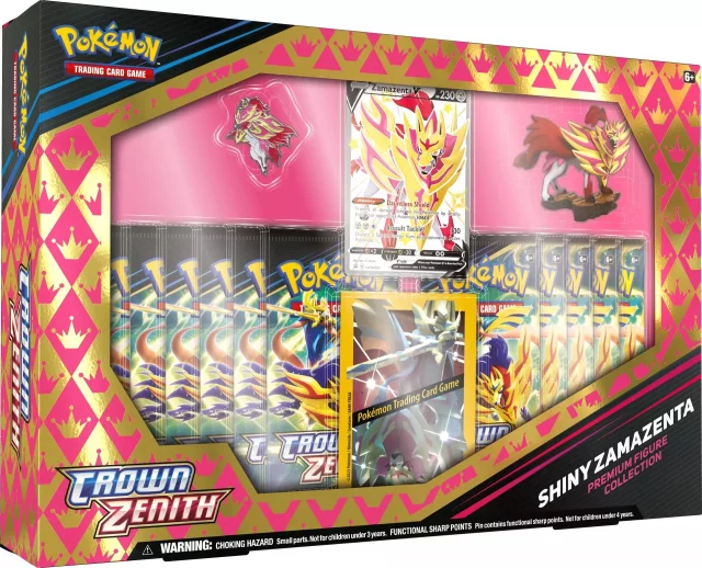 Karetní hra Pokémon TCG: Crown Zenith - Premium Figure Collection (Shiny Zamazenta)