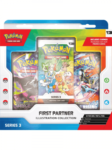 Karetní hra Pokémon TCG - First Partner Illustration Collection Series 3