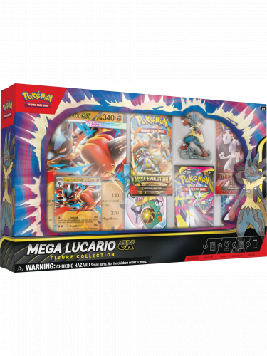 Karetní hra Pokémon TCG - Mega Lucario ex Premium Figure Collection