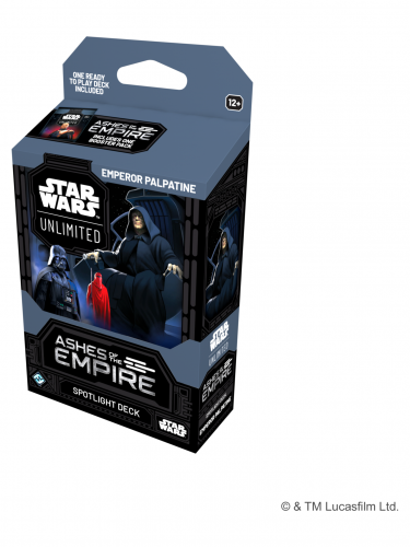 Karetní hra Star Wars: Unlimited - Ashes of the Empire Spotlight Deck (Emperor Palpatine)