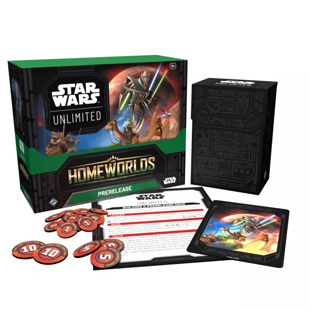 Karetní hra Star Wars: Unlimited - Homeworlds Prerelease Box - Sběratelská karetní hra TCG