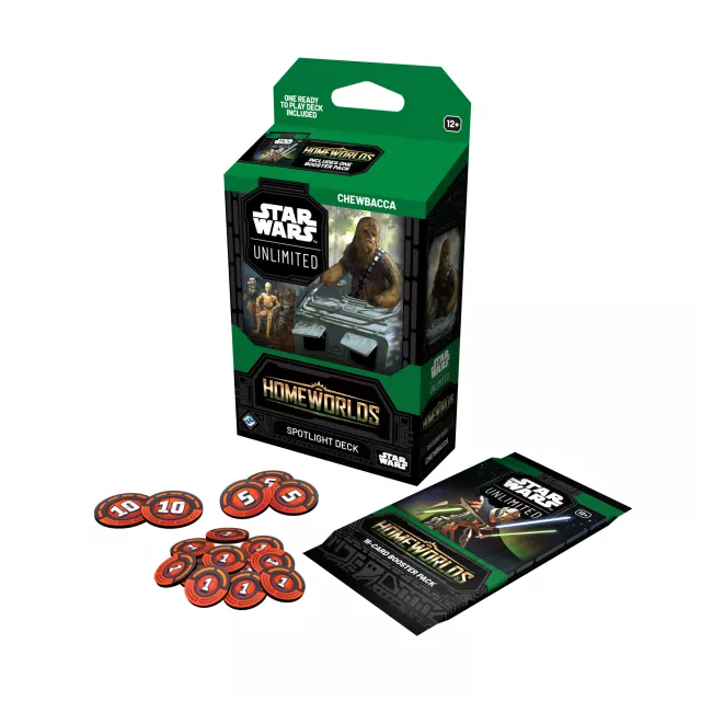 Karetní hra Star Wars: Unlimited - Homeworlds Spotlight Deck (Chewbacca) - Sběratelská karetní hra TCG