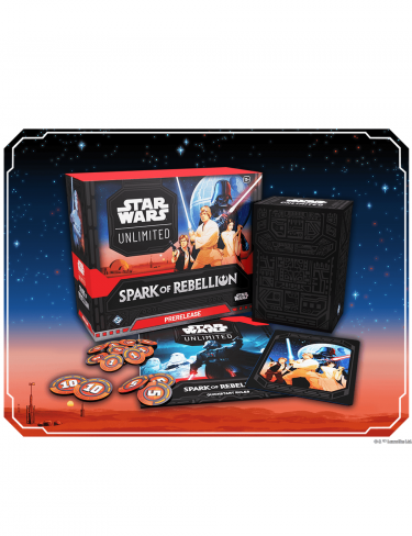 Karetní hra Star Wars: Unlimited - Spark of Rebellion Prerelease Pack