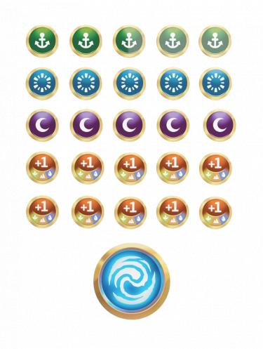 Žetony Gamegenic - Altered TCG Premium Tokens