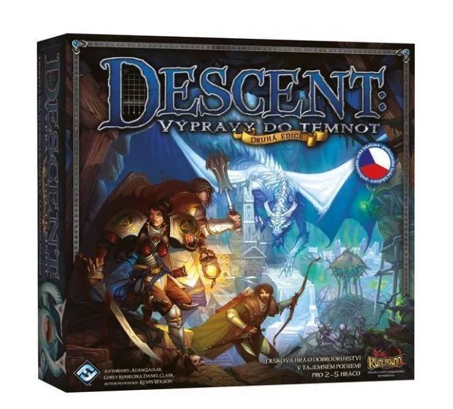 Desková hra Descent: Výpravy do temnot (2. edice; 2017)
