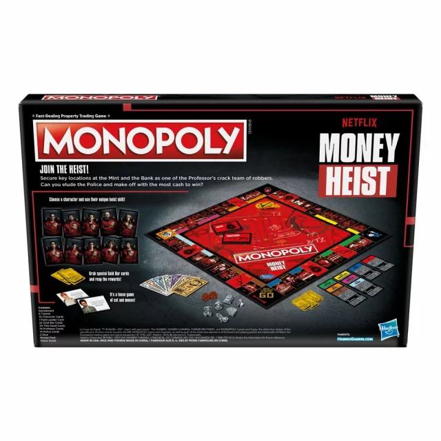 Desková hra Monopoly Money Heist