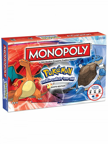 Desková hra Monopoly Pokémon: Kanto Edition