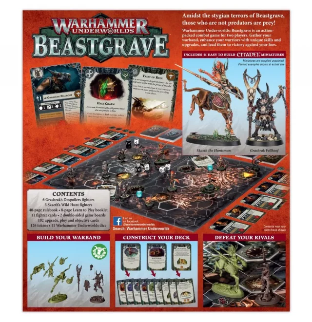Desková hra Warhammer Underworlds: Beastgrave