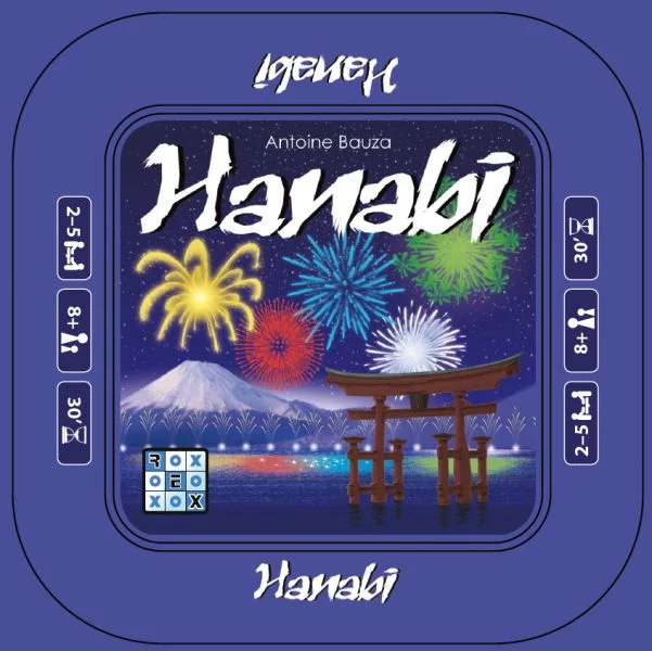 Hanabi - plechová krabička