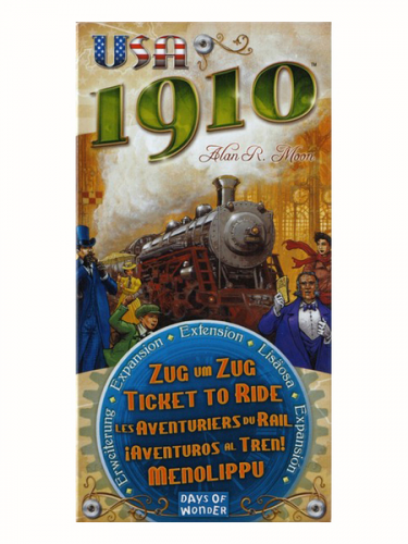 Karetní hra Ticket to Ride - USA 1910 expansion