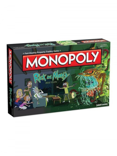 Monopoly - Rick and Morty (poškozený obal)
