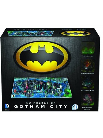 Blackfire Puzzle Batman - Gotham City Citiscape 4D