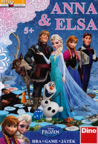 Stolní hra Anna a Elsa
