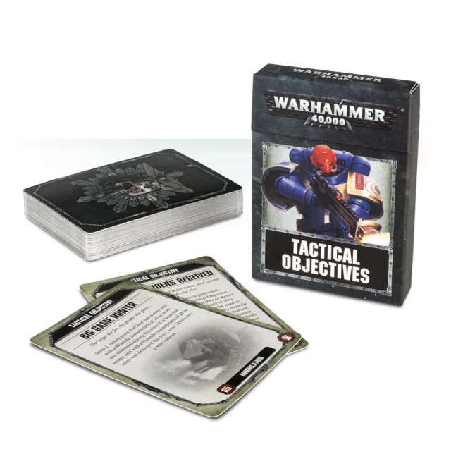 Warhammer 40000: Tactical objective cards