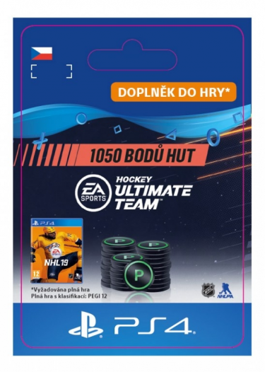 1050 NHL 19 Points Pack (PS4 DIGITAL) (PS4)