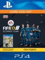 1600 FIFA 17 Points Pack - předplacená karta (PS4 DIGITAL) (PS4)