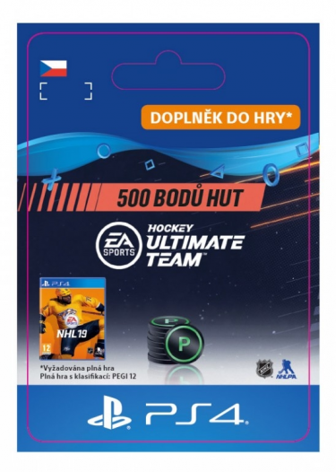 500 NHL 19 Points Pack (PS4 DIGITAL) (PS4)