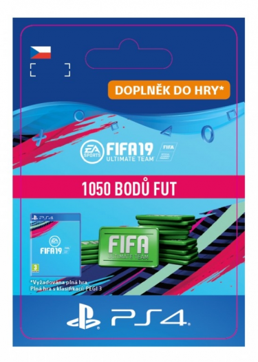 FIFA 19 1050 Points Pack (PS4 DIGITAL) (PS4)
