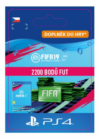 FIFA 19 2200 Points Pack (PS4 DIGITAL) (PS4)