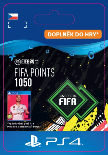 FIFA 20 - 1050 FUT Points (PS4 DIGITAL) (PS4)