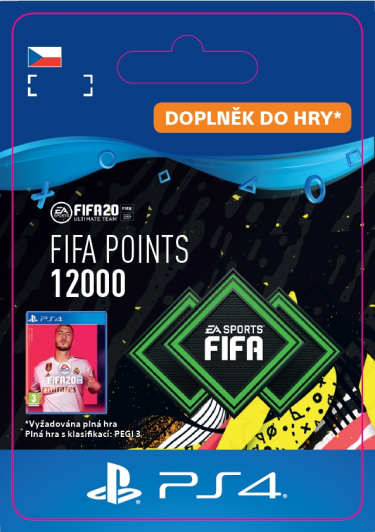 FIFA 20 - 12000 FUT Points (PS4 DIGITAL) (PS4)