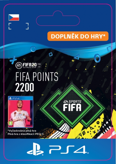FIFA 20 - 2200 FUT Points (PS4 DIGITAL) (PS4)