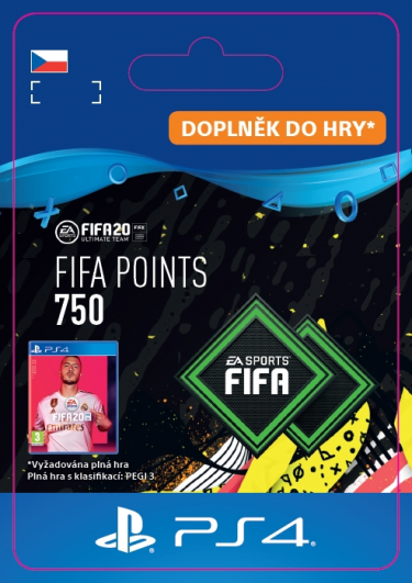 FIFA 20 - 750 FUT Points (PS4 DIGITAL) (PS4)