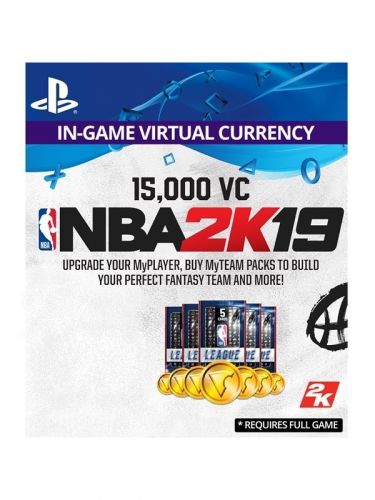 NBA 2K19 - 15,000 VC (PS4 DIGITAL) (PS4)