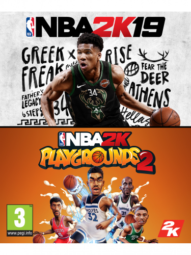NBA 2K19 + NBA 2K Playgrounds 2 (PC) DIGITAL (DIGITAL)
