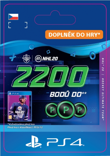NHL 20 - 2200 Points Pack (PS4 DIGITAL) (PS4)