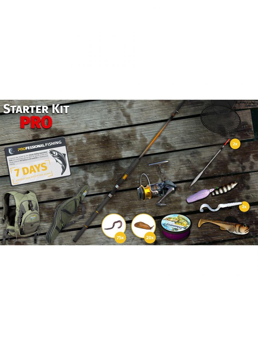 Professional Fishing - Starter Kit Pro (PC) Steam (PC)