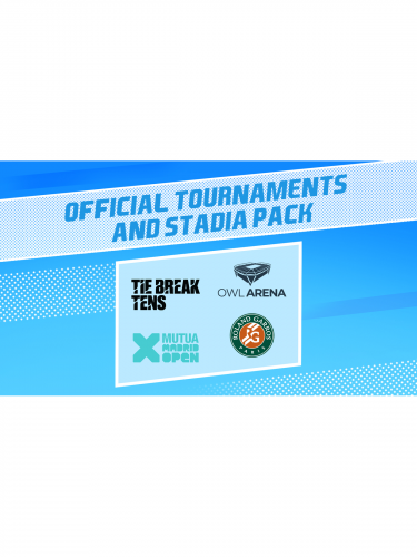 Tennis World Tour 2 - Official Tournaments and Stadia Pack (DIGITAL)