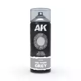 AK Fine Primer Grey Spray - základní barva, šedá (sprej) - AK-Interactive