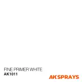 AK Fine Primer White Spray - základní barva, bílá (sprej) - Desková hra