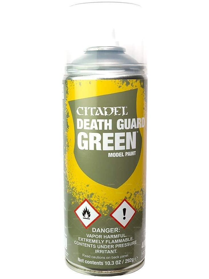 Games-Workshop Spray Citadel Death Guard Green - základní barva, zelená (sprej)