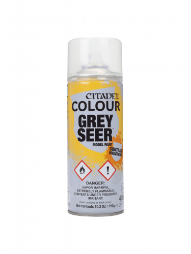 Spray Citadel Grey Seer - základní barva, šedá (sprej)