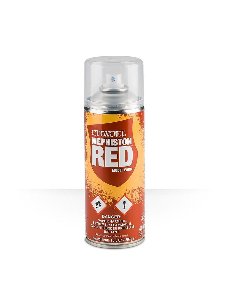 Games-Workshop Spray Citadel Mephiston - základní barva, červená (sprej)